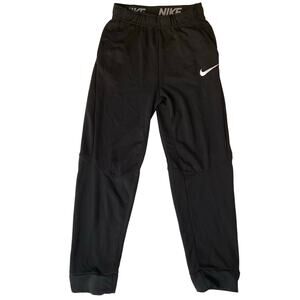Adidas Big Kid Joggers Pants size L Black Casual Stretchy Elastic Waist